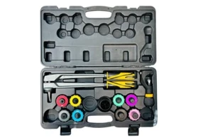 Tuttokool Tube Expander Kit Tool 3/8" to 1-1/8" 8 Expander Heads Pipe Cutter F - Picture 1 of 4