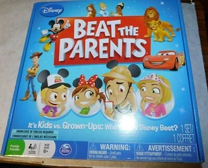 Disney Beat The Parents Board Game - Kids vs. Grown-Ups: Who Knows Disney Best? - Picture 1 of 11