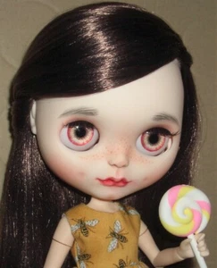 Blythe Custom Fabric Doll Puppe OOAK "Bienchen" 30 cm - Bild 1 von 7