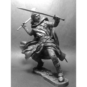 ⭐Action Figure Knight of the Templar Order 1/24 75 mm Figures Tin. UnPainted⭐ - Picture 1 of 5