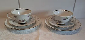 2 x Bavaria Schumann Arzberg Sammeltasse Sammelgedeck Gedeck Tasse Set 3 Tlg NEU - Bild 1 von 4