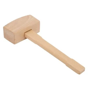 Wooden Mallet Hammer with Handle,Wood Hammer for Woodworking Chisel,Carpenter... - Picture 1 of 9