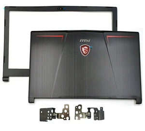 MSI GE63VR 7RC 7RE 7RD 7RF Raider MS-16P1 LCD Back Cover / Front Bezel/ Hinges - Afbeelding 1 van 10
