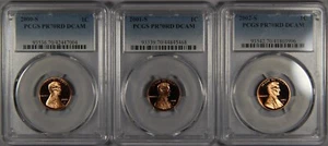Satz (9) 2000-S bis 2008-S Lincoln Memorial Cent Penny PCGS PR70 RD DCAM 1c - Bild 1 von 7