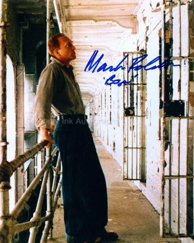 MARK ROLSTON as Bogs Diamond - Shawshank Redemption GENUINE AUTOGRAPH Cover