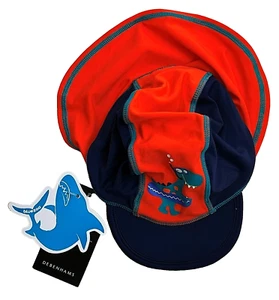 Baby Keppi Hat / Sun Hat - 3-12 months - Dinosaur - UV Protection - Brand New - Picture 1 of 1