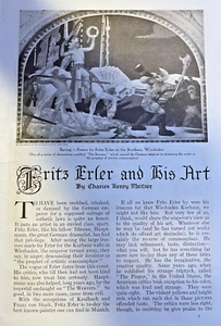 1913 Artist Fritz Erlin illustrated - Picture 1 of 6