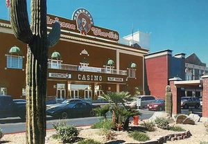 Arizona Charlie's Hotel Casino, Las Vegas Nevada, abseits des Strip, Autos - Postkarte - Bild 1 von 2