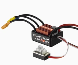 Hobbywing QuicRun Brushless ESC 30A 16BL30 BEC Electronic Spare Parts for Truck - Picture 1 of 1