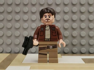 LEGO Cassian Andor Minifigure - 75171 Star Wars - Battle on Scarif **NEW** - Picture 1 of 3