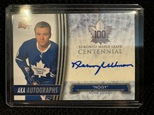 2017 Upper Deck Toronto Maple Leafs Centennial AKA Norm "Noisy" Ullman Auto HOF