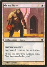 MTG - Rise of the Eldrazi - Guard Duty - 2X - Foil - NM