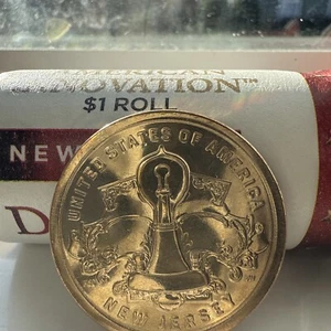 2019 D American Innovation New Jersey Dollar $1 US Mint Coin Uncirculated - Picture 1 of 9