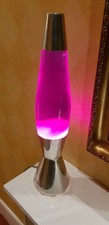 Art Deco Retro Lava Lamp by Mathmos 1963 Original: Astro Baby Violet/Red Colour
