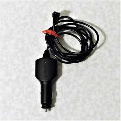 Cargador de teléfono Garmin Nuvi coche cable adaptador de corriente 320-00239-40 OEM con enchufe USB Foto 1 de 4