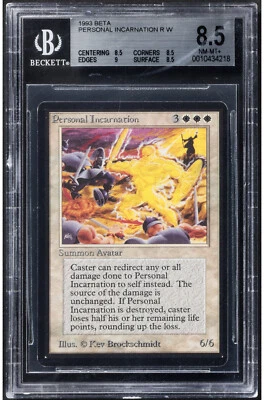 Magic: The Gathering Personal Incarnation Limited Edition (Beta) BGS 8.5 NM-MT+ - Image 1 of 2