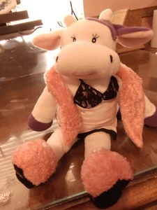 Heritage Collection by Ganz Stuffed Plush CASSANDRA COW" UNIQUE!! H9190- 12' - Picture 1 of 13