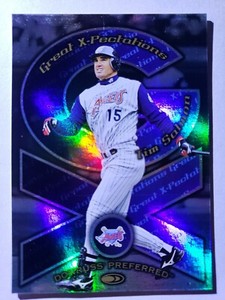 1998 Donruss Preferred Great X-Pectations Tim Salmon/Brad Fullmer  #1030/3000