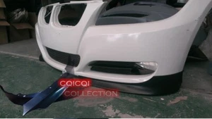 2 pcs Unpainted BMW 2009~2011 E90/E91 LCI 3-series OEM type front splitter ◎ - Picture 1 of 6