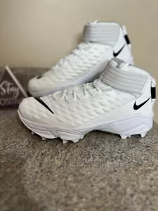 Nike Force Savage Pro 2 Shark White Football Cleats Mens Size 11 Wide CK2823-100 - Picture 1 of 8