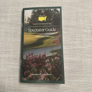 2024 Masters Spectator Guide - Augusta National Golf Club - Picture 1 of 1