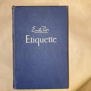 Vintage 1955 Emily Post Etikette Buch Funk & Wagnalis Company Sammlerstücke - Bild 1 von 7