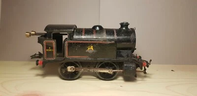HORNBY Uhrwerk Weißblech Typ 40 Lok. Spur O. Vintage - Bild 1 von 4