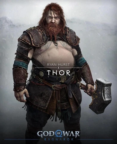 God of War Ragnarok Ryan Hurst Collector Edition (16" Mjlonir Thor Repica ) Cover