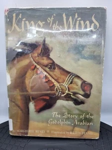 VTG 1948 King of the Wind Marguerite Henry 1st Editon 2nd Print X School Library - Picture 1 of 21