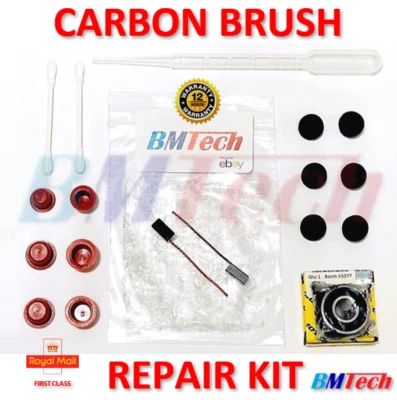 REPAIR KIT ABS Pump Motor 10.0212 / 10.0961 5DF0 5DF1 Carbon Brushes Refurb - Image 1 of 4