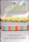 My Mind's Eye CONFETTI Kaleidoscope collection ribbons~ many varieties~Adorable!
