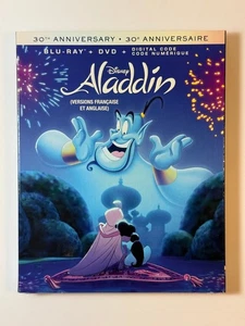 Aladdin Blu-ray DVD 30th Anniversary 2022 Disney Robin Williams - Foto 1 di 5