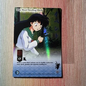 Inuyasha TCG - The Best Healing Herb 112 - FOIL Rare - Score Kijin 1ST ED - Picture 1 of 2