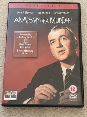 Anatomy of a Murder (1959, DVD) - James Stewart, Lee Remick, Ben Gazzara - Image 1 of 4