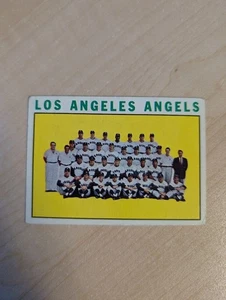 1964 Topps #213 Los Angeles Angels - Foto 1 di 2