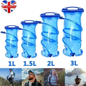 1L/1.5/2/3L Water Bladder Backpack Hydration Pack Bag Outdoor Camping Water Bags - Picture 1 of 15