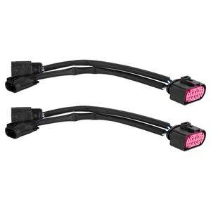 Fit for 09-18 Ram Conversion Harnesses Quad Housing To Projector Headlight 2x - Bild 1 von 5