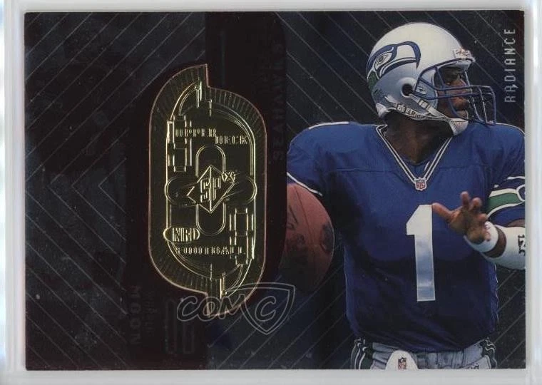 1998 Upper Deck SPx Finite Radiance /3800 Warren Moon #79 HOF - Image 1 of 2