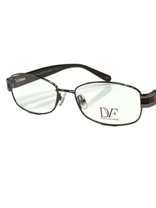 NEW Diane von Furstenberg DVF 8040 201 Glossy Bronze Eyeglasses Frames 52-16-135 - Picture 1 of 6