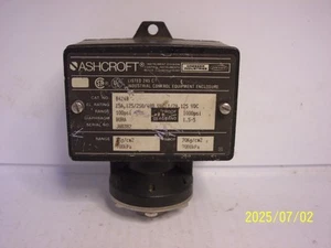 Ashcroft B424B 100psi 125/250/480v-ac 125v-dc Pressure Switch - Picture 1 of 8