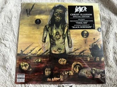 Slayer Christ Illusion VINYL 180G LP RARE Minor Corner Damage New Seal - Image 1 of 4