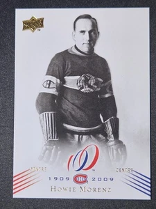 08-09 Upper Deck Montreal Canadiens Centennial 🚨🚨🚨 Howie Morenz - Picture 1 of 2