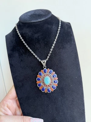 Collana In Argento 925 Fiore  - Immagine 1 di 4