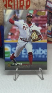 2023 Topps Stadium Club Hunter Grenne Gold Foil Reds 1/1 - Bild 1 von 2