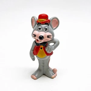 Figura de juguete de plástico PVC Showbiz Pizza Time Chuck E. Cheese 1985 de colección - Imagen 1 de 3