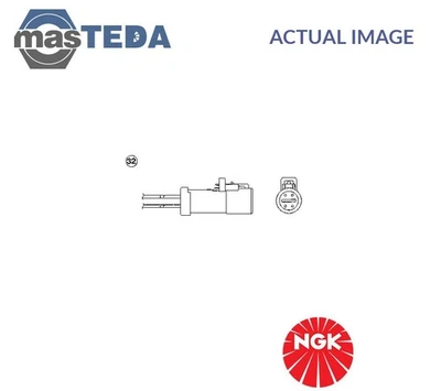 0057 LAMBDA OXYGEN O2 SENSOR RIGHT LEFT NGK NEW OE REPLACEMENT - Image 1 of 4