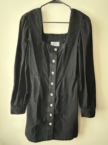 VETEMENTS ASOS Abito in denim con bottoni US 6