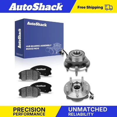 Front Ceramic Pads Hub Bearing Assemblies for 2007-2009 Chevrolet Equinox Foto 1 de 4