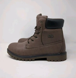 Lugz Men's Size 11.5 Rucker Hi Hiking Shoes Light Boots Brown Work Outdoor - Picture 1 of 16