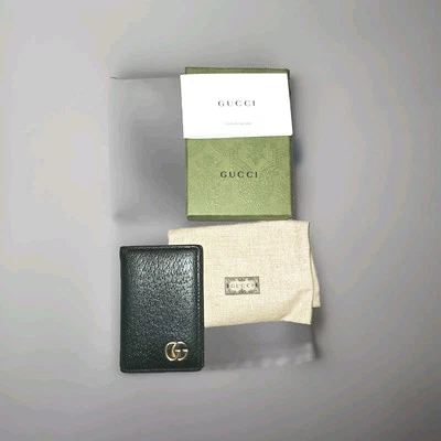 Juego completo de TARJETERO DE CUERO Gucci GG Foto 1 de 4
